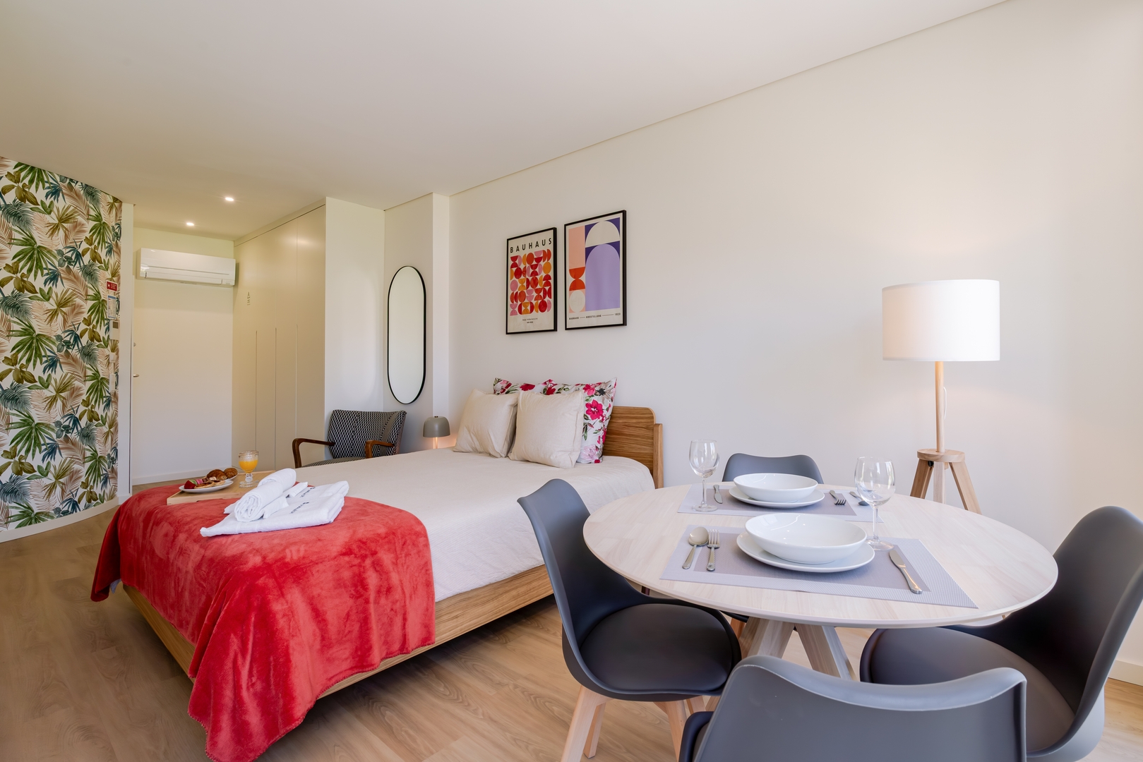 Stylish Flats w/ Balcony by HostWise 10 Host Wise Booking