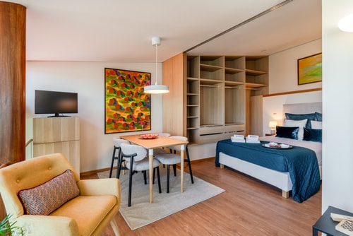 Artistic Studio with Terrace in Foz by HostWise Host Wise Booking