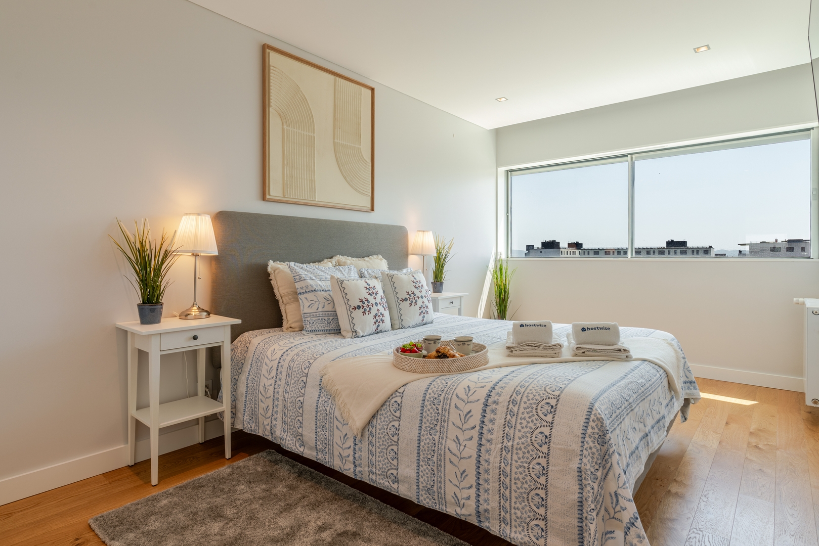 Stylish Home with Balcony & Garage by HostWise 5 Host Wise Booking