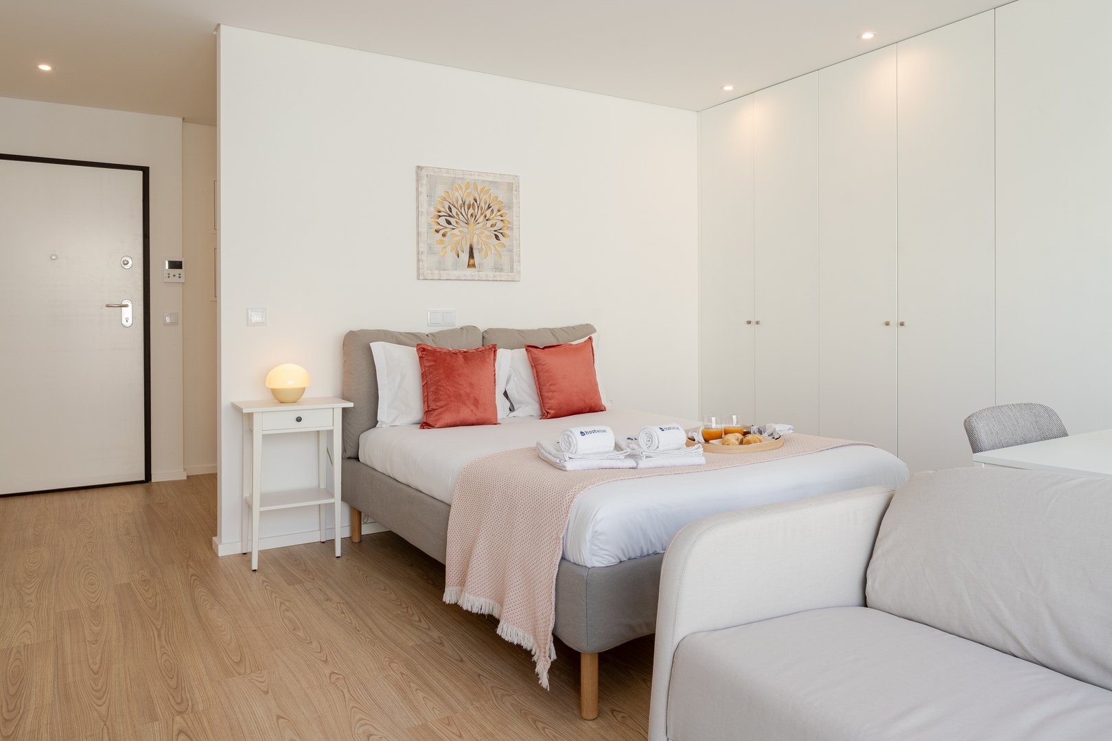 Elegant Studio w/ Balcony & Garage by HostWise 7 Host Wise Booking