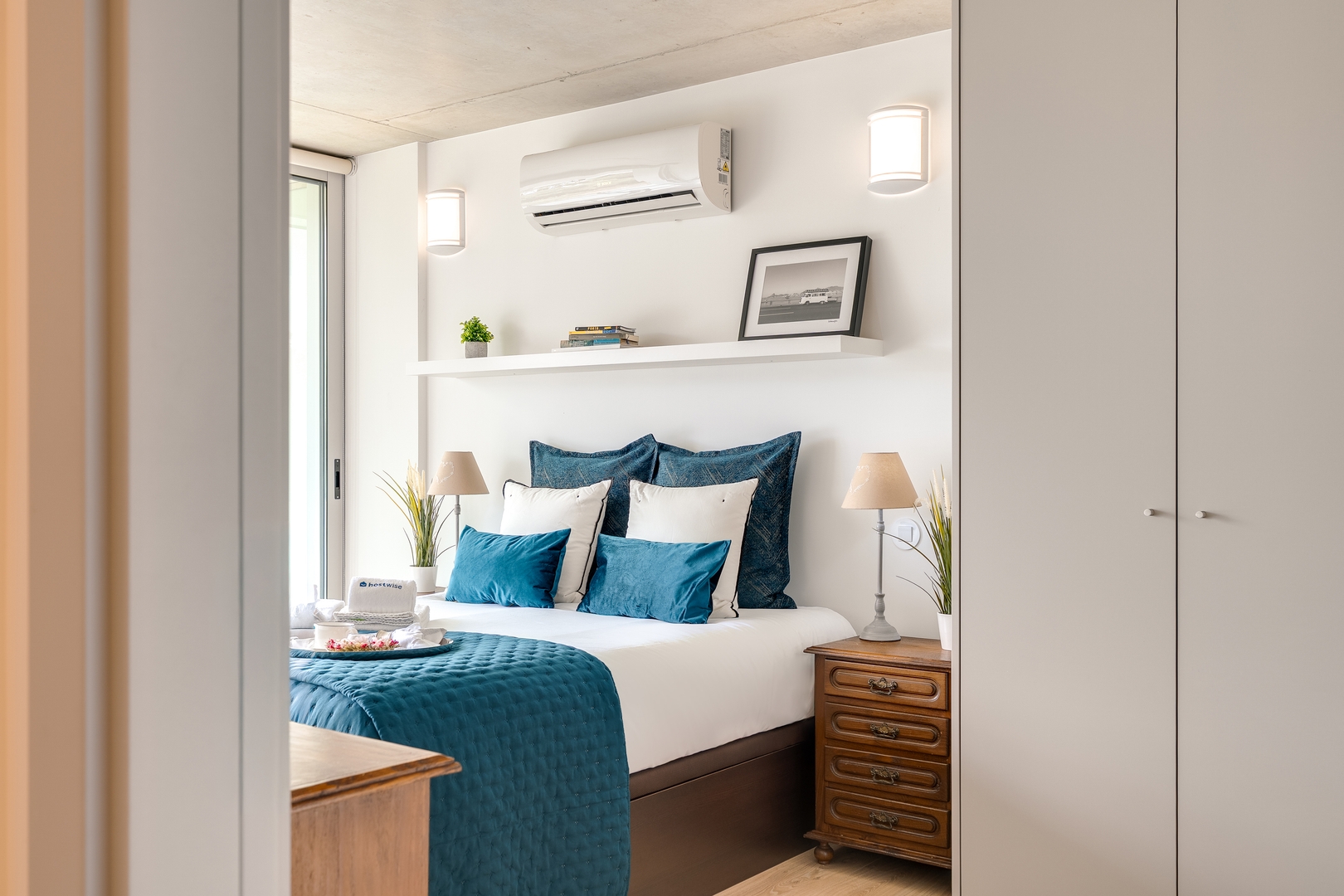 Balcony 2BRs with Pool & Parking by HostWise 55 Host Wise Booking