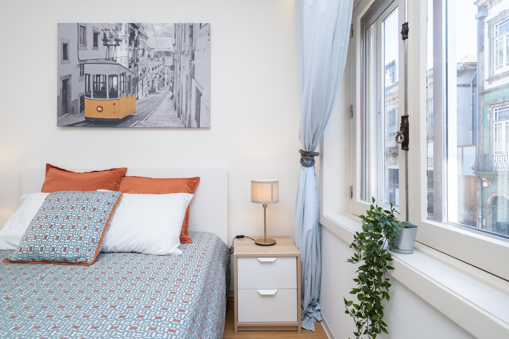 Colorful Bright Flats w/ Balcony by HostWise 36 Host Wise Booking