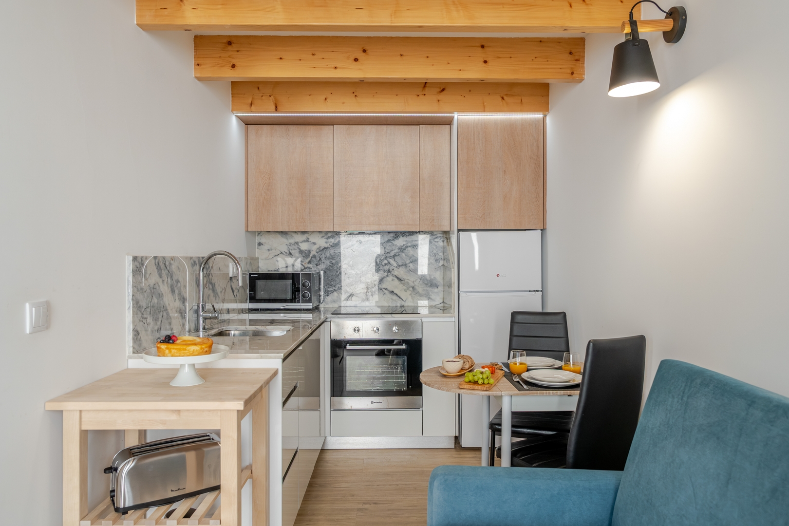 Courtyard T1 Apartments with BBQ by HostWise 136 Host Wise Booking