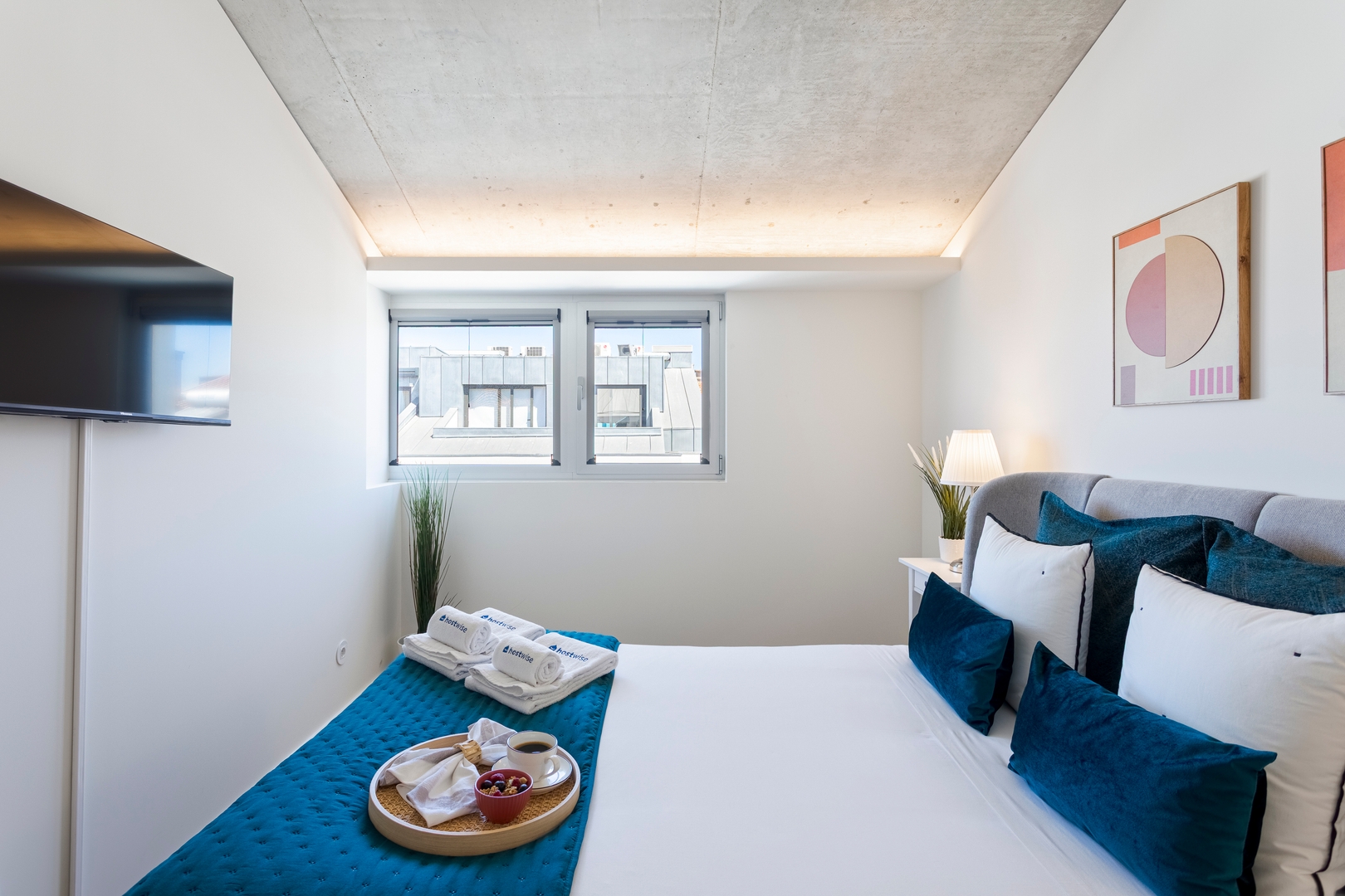 Modern Family Flats w/ Terrace by HostWise 30 Host Wise Booking