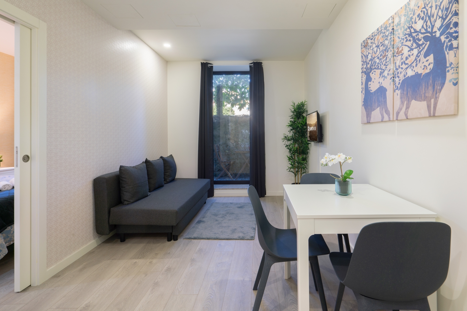 3 Cozy Flats with Private Patios by HostWise 42 Host Wise Booking