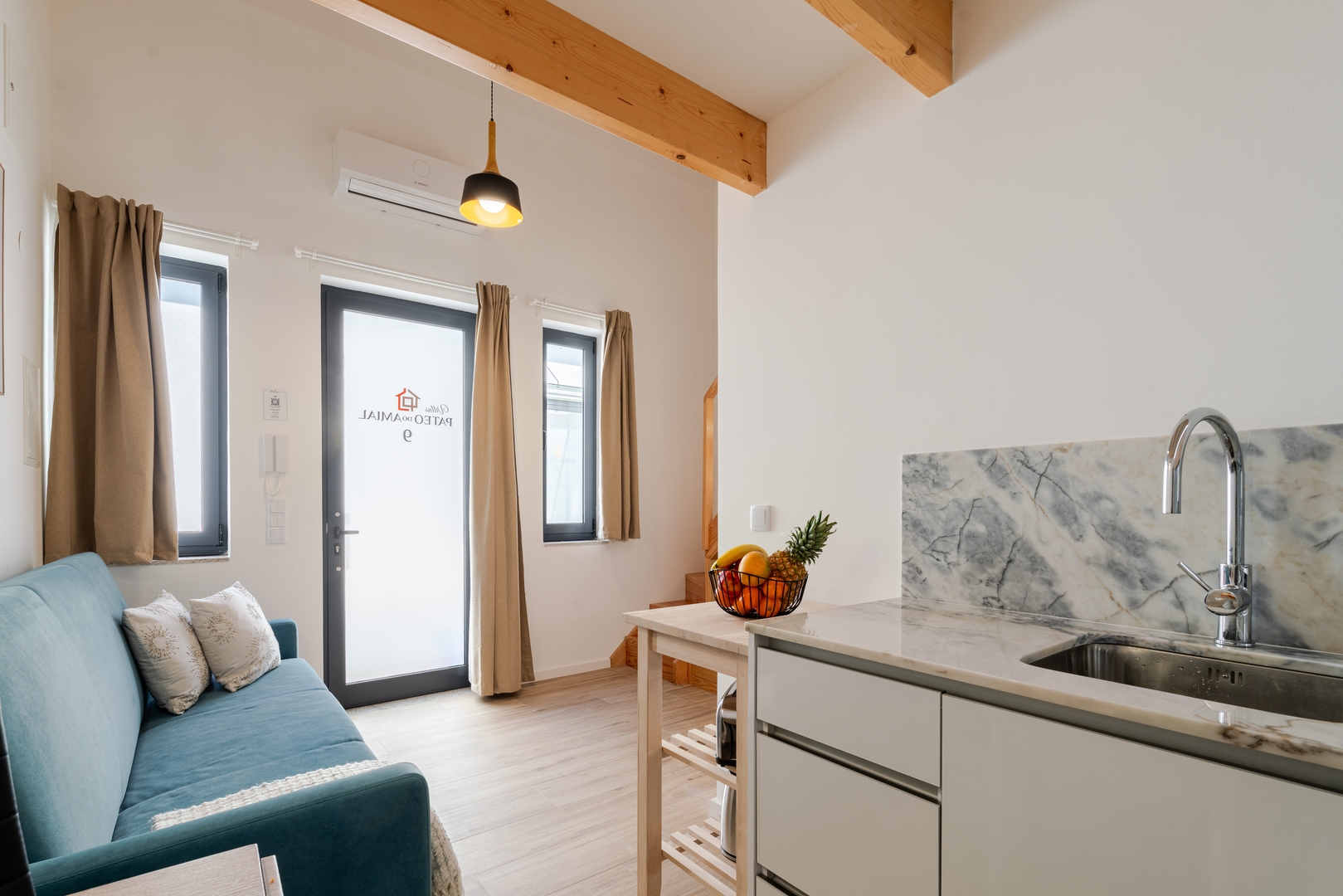 Courtyard T1 Apartments with BBQ by HostWise 113 Host Wise Booking