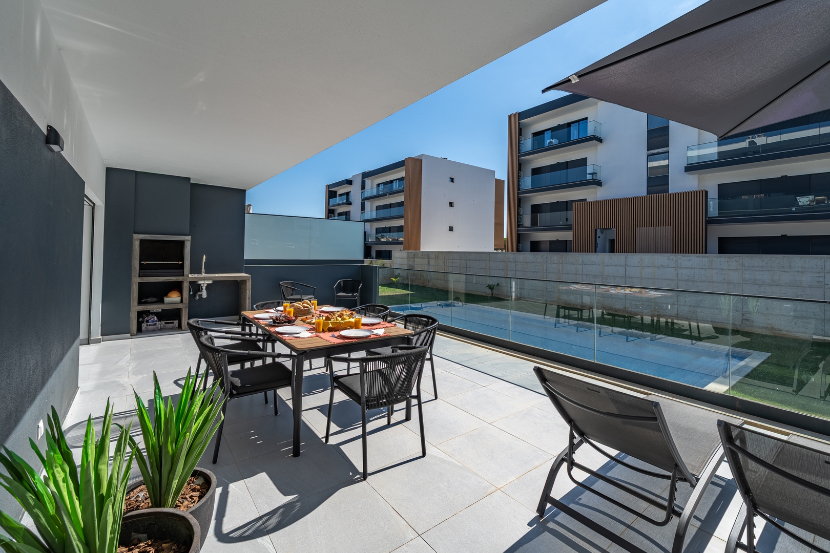 Elegant Retreat with Pool & Terrace by HostWise 24 Host Wise Booking