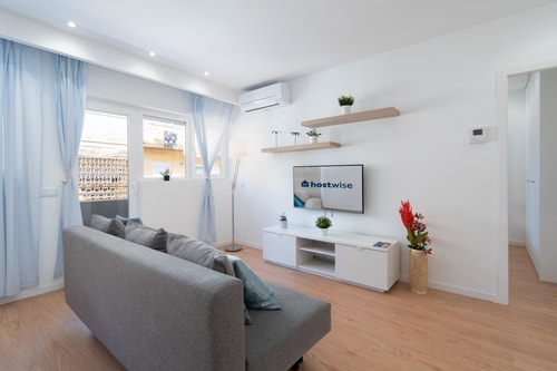 Sweet Brigh Flat | Balcony by HostWise Host Wise Booking