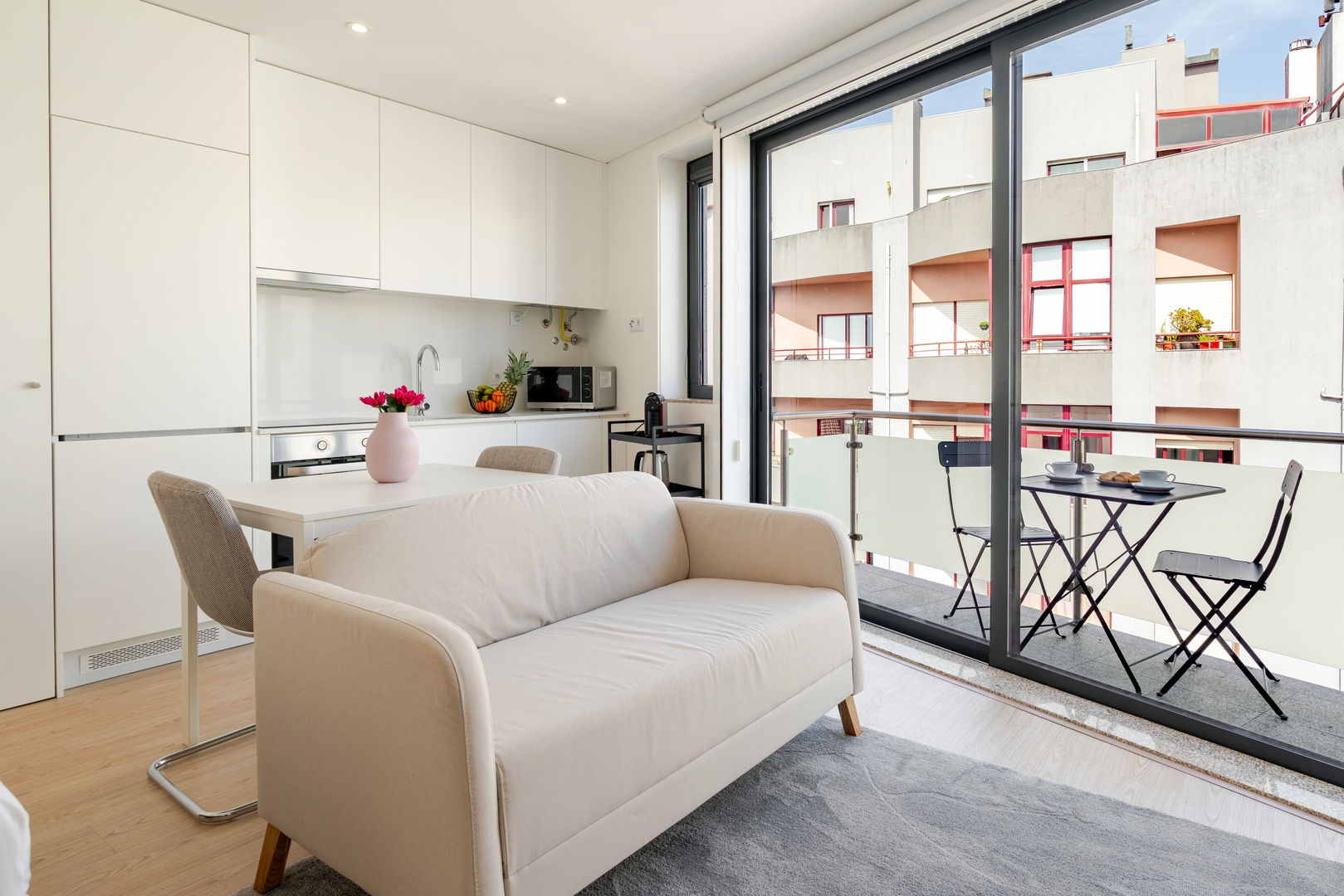 Elegant Studio w/ Balcony & Garage by HostWise 1 Host Wise Booking