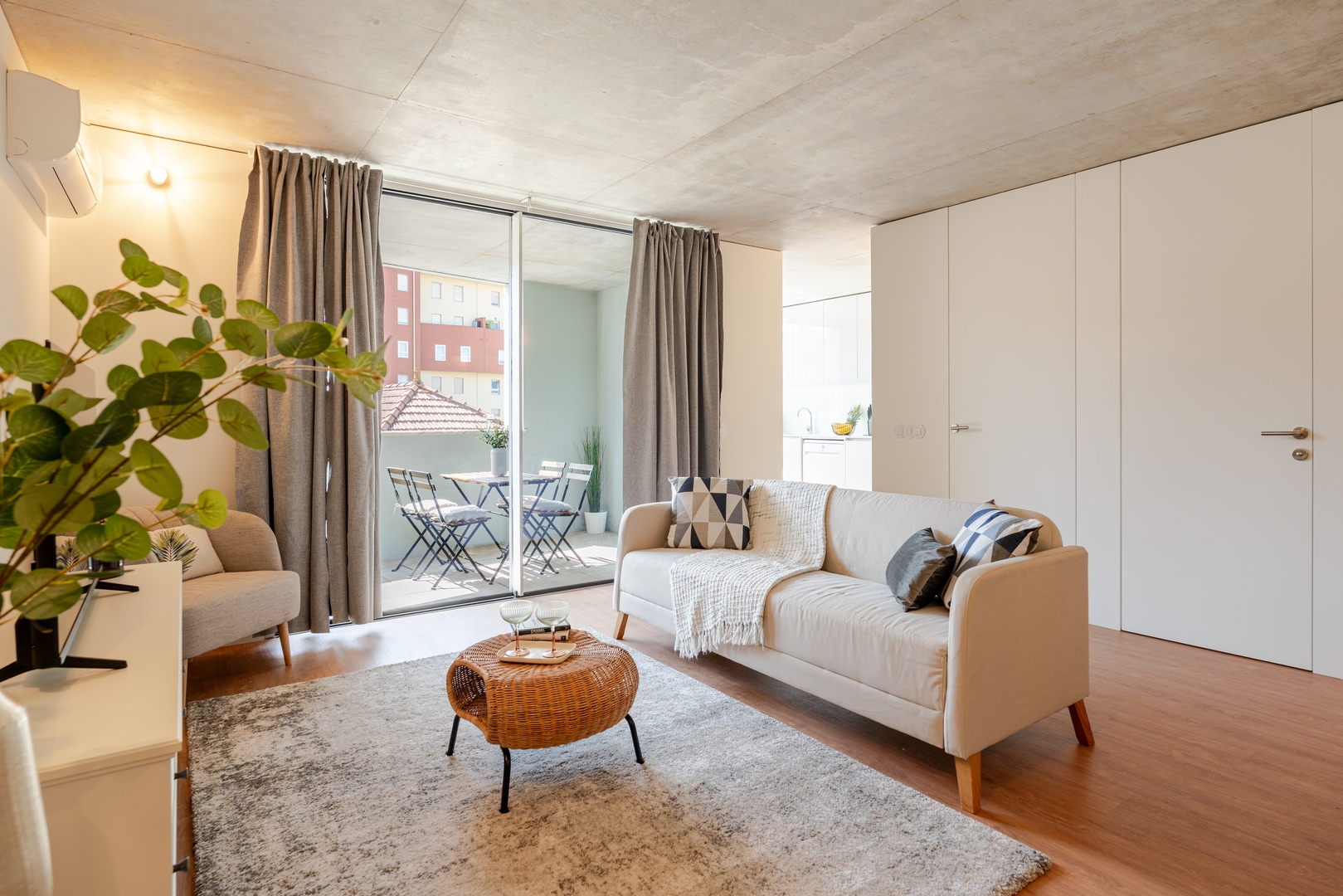 Modern Family Flats w/ Terrace by HostWise 80 Host Wise Booking