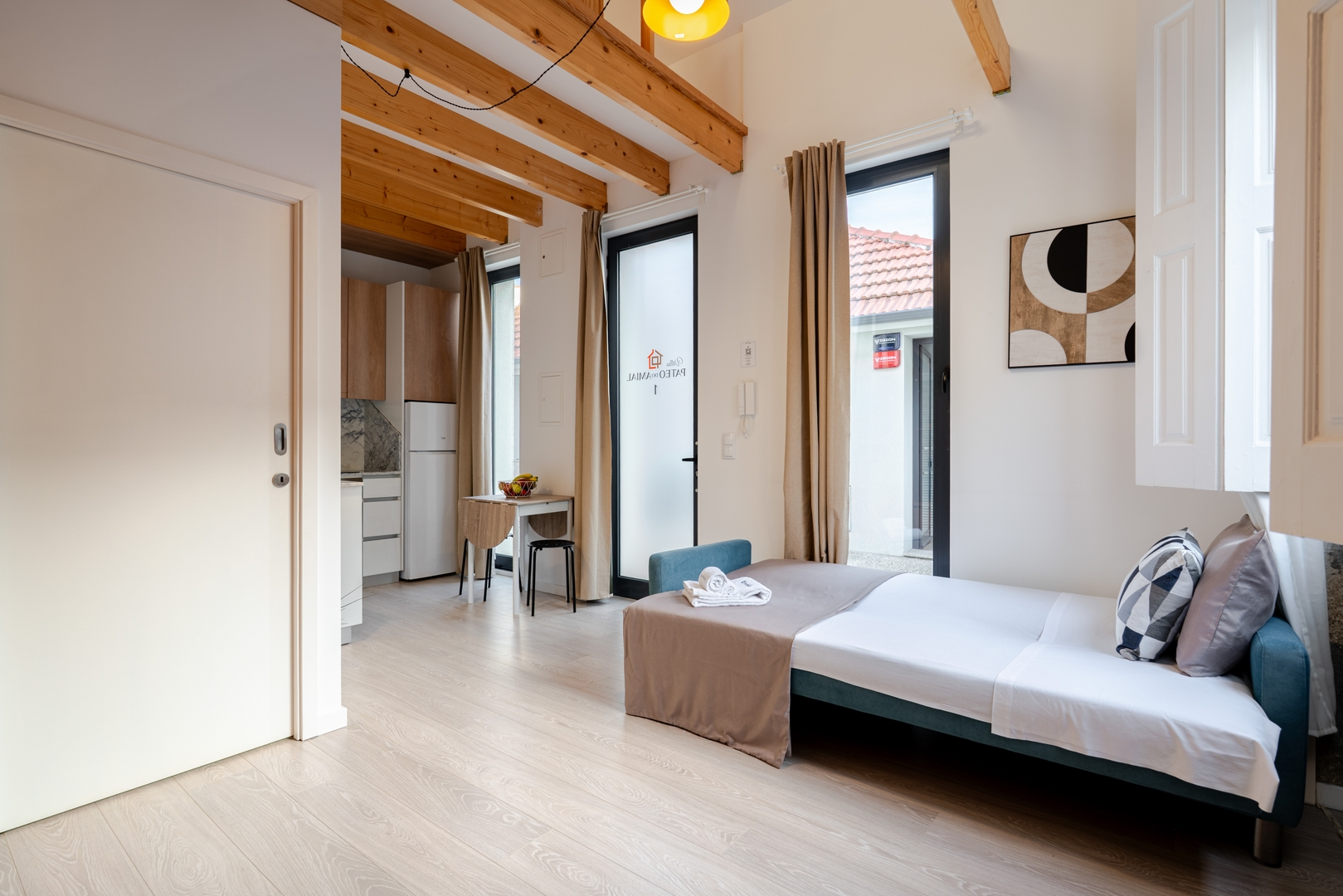 Courtyard T1 Apartments with BBQ by HostWise 20 Host Wise Booking