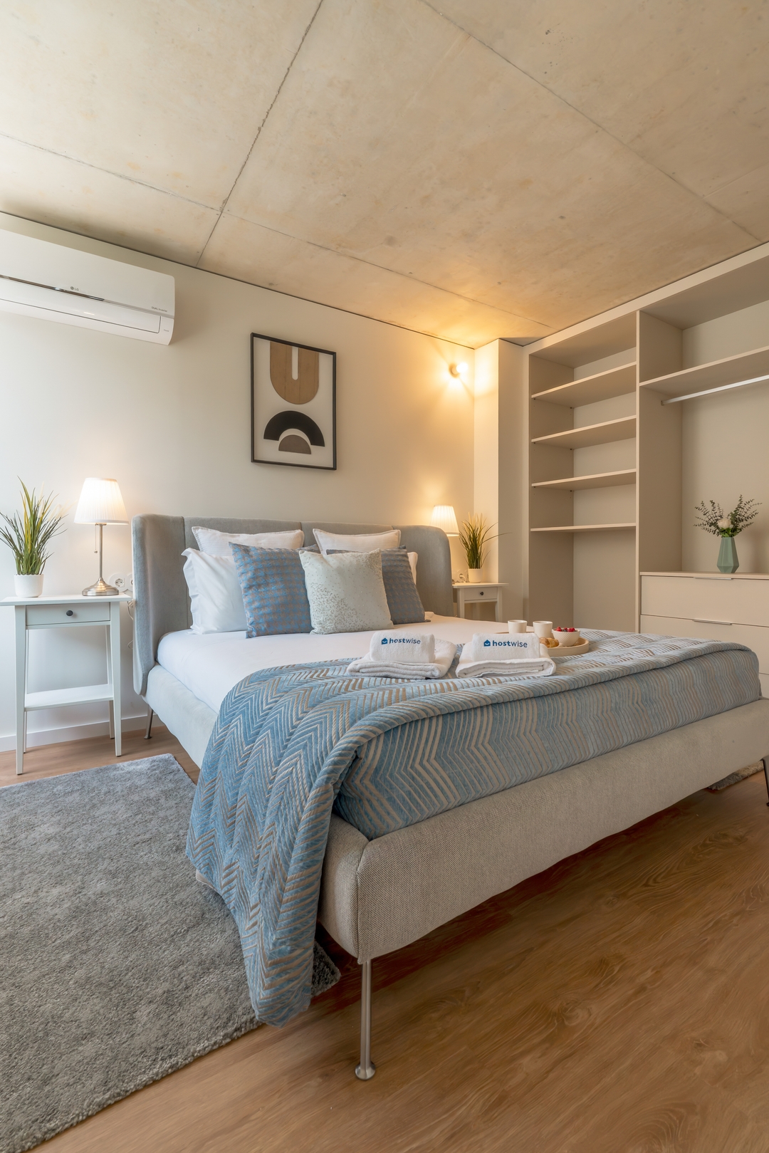 Modern Family Flats w/ Terrace by HostWise 9 Host Wise Booking