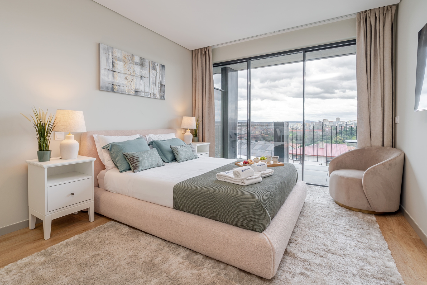 Rooftop Pool & Balconies in Gaia by HostWise 1 Host Wise Booking