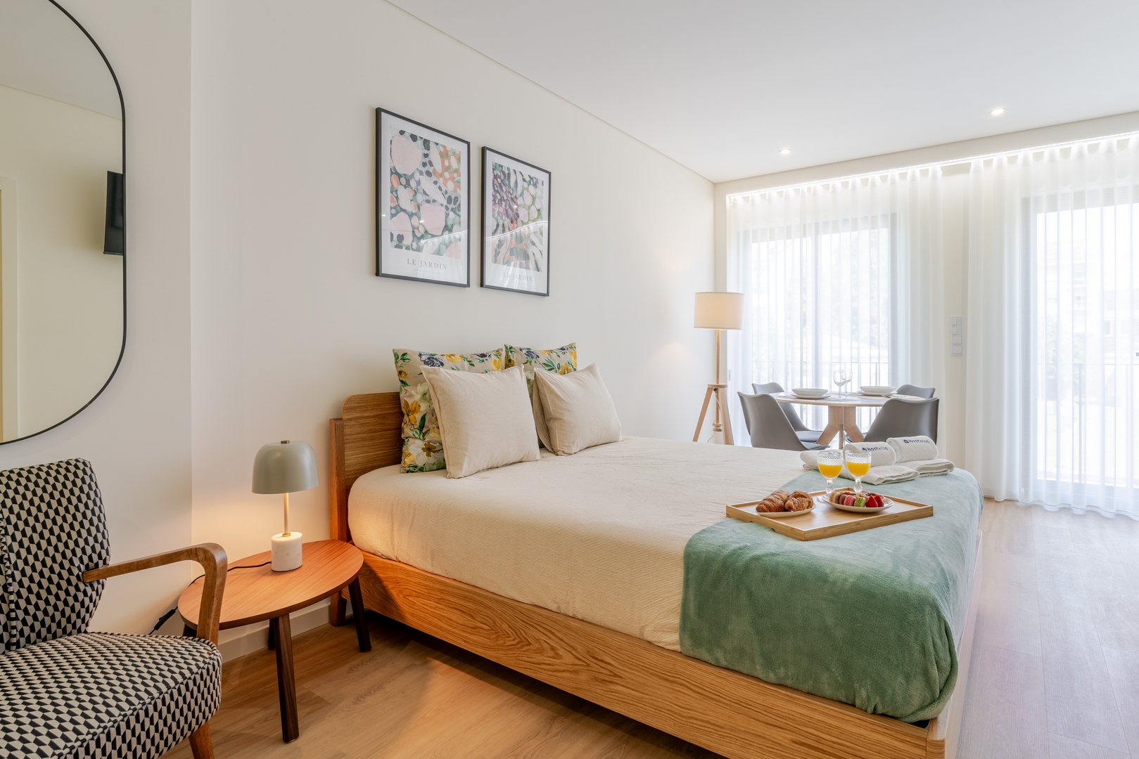 Stylish Flats w/ Balcony by HostWise 14 Host Wise Booking