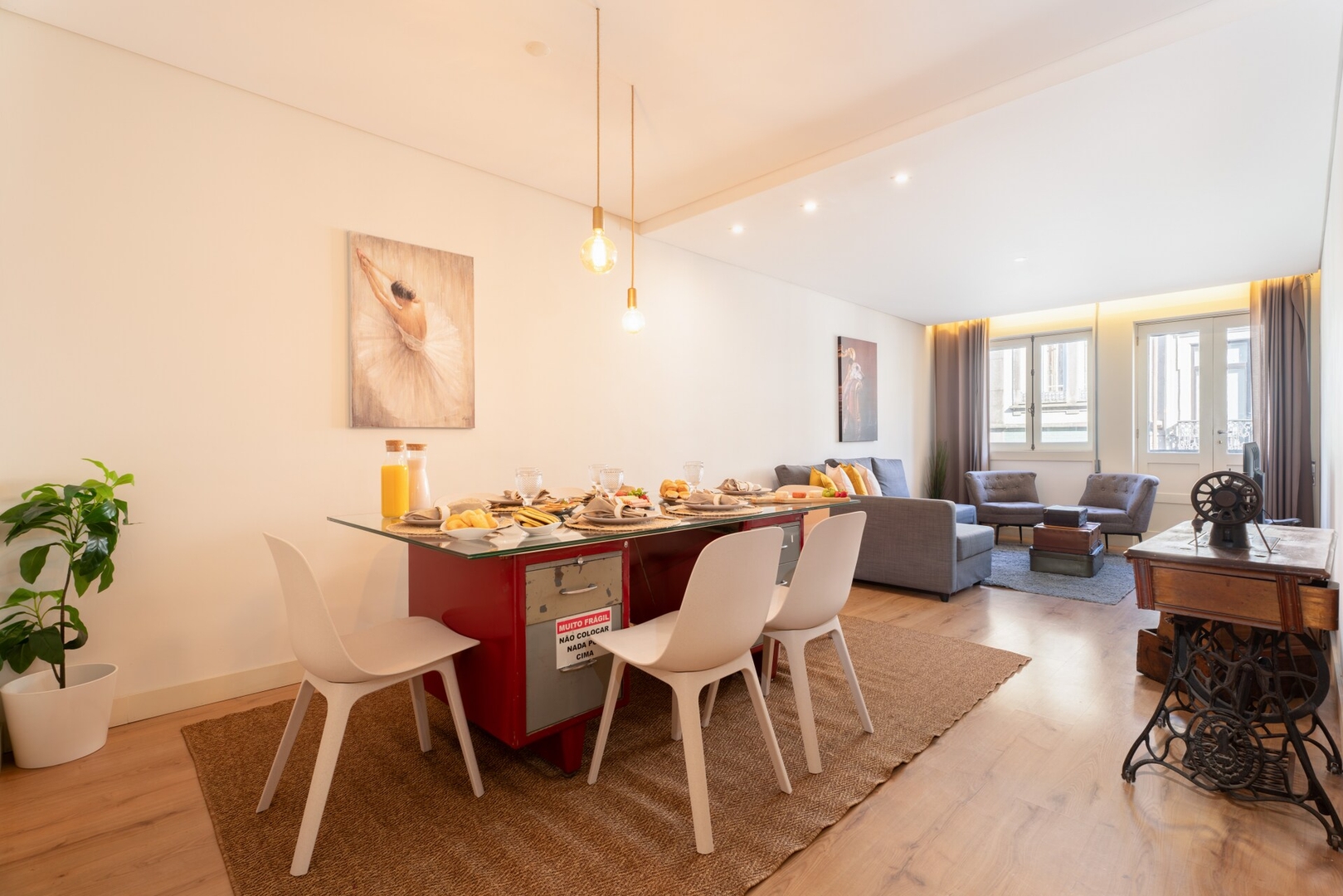 Colorful Bright Flats w/ Balcony by HostWise 10 Host Wise Booking