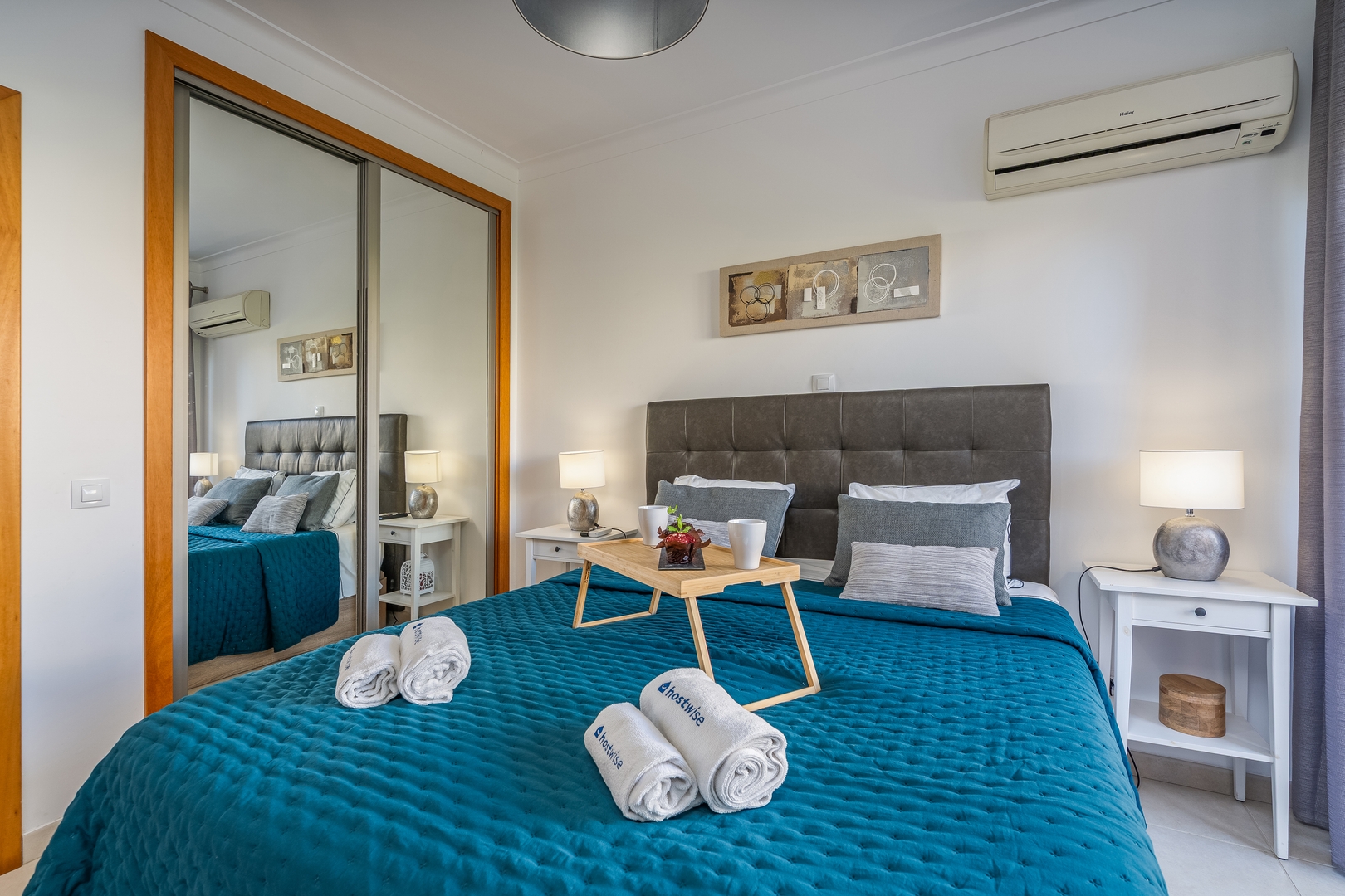 Spacious & Sunny Apartment with Pool by HostWise 5 Host Wise Booking