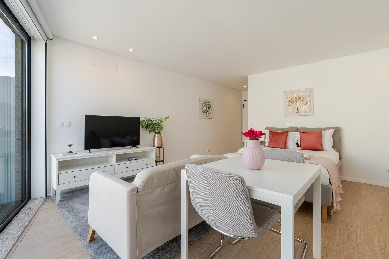 Elegant Studio w/ Balcony & Garage by HostWise 8 Host Wise Booking