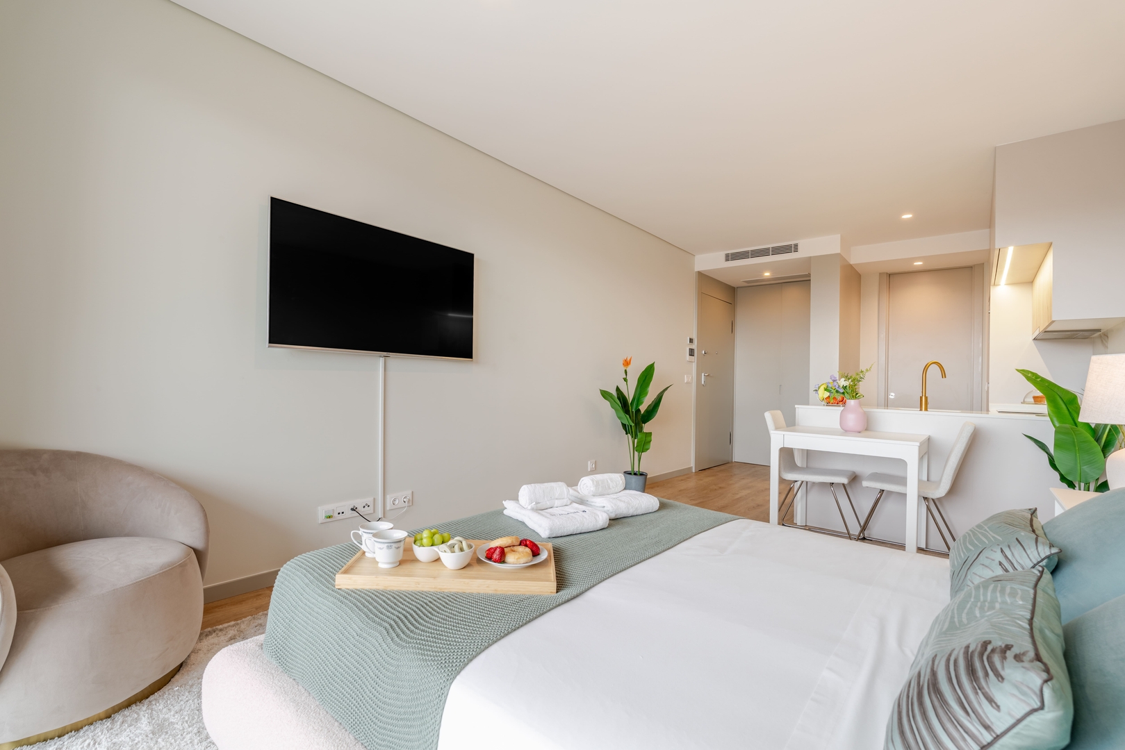 Rooftop Pool & Balconies in Gaia by HostWise 7 Host Wise Booking