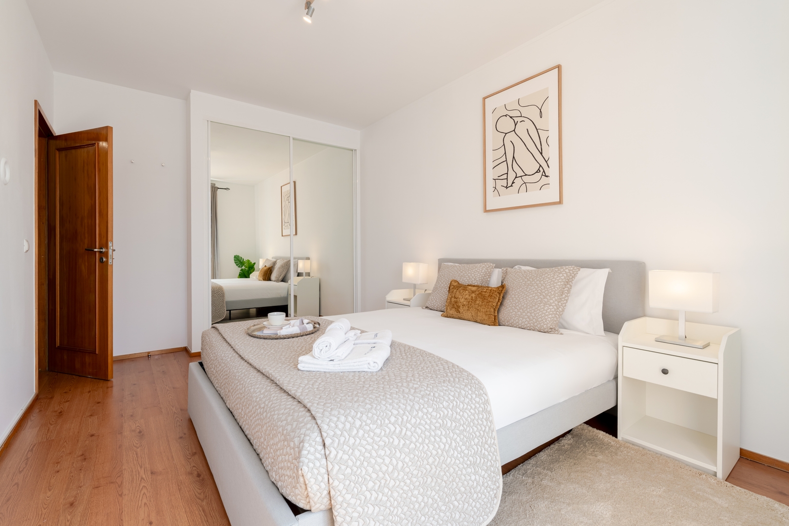 Bright Flat with Balcony & Garage by HostWise 8 Host Wise Booking