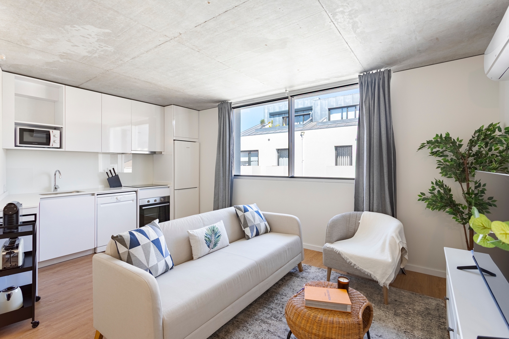 Modern Family Flats w/ Terrace by HostWise 43 Host Wise Booking