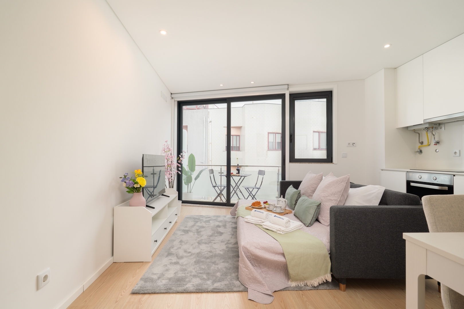 Stylish Studios w/ Balcony & Parking by HostWise 22 Host Wise Booking