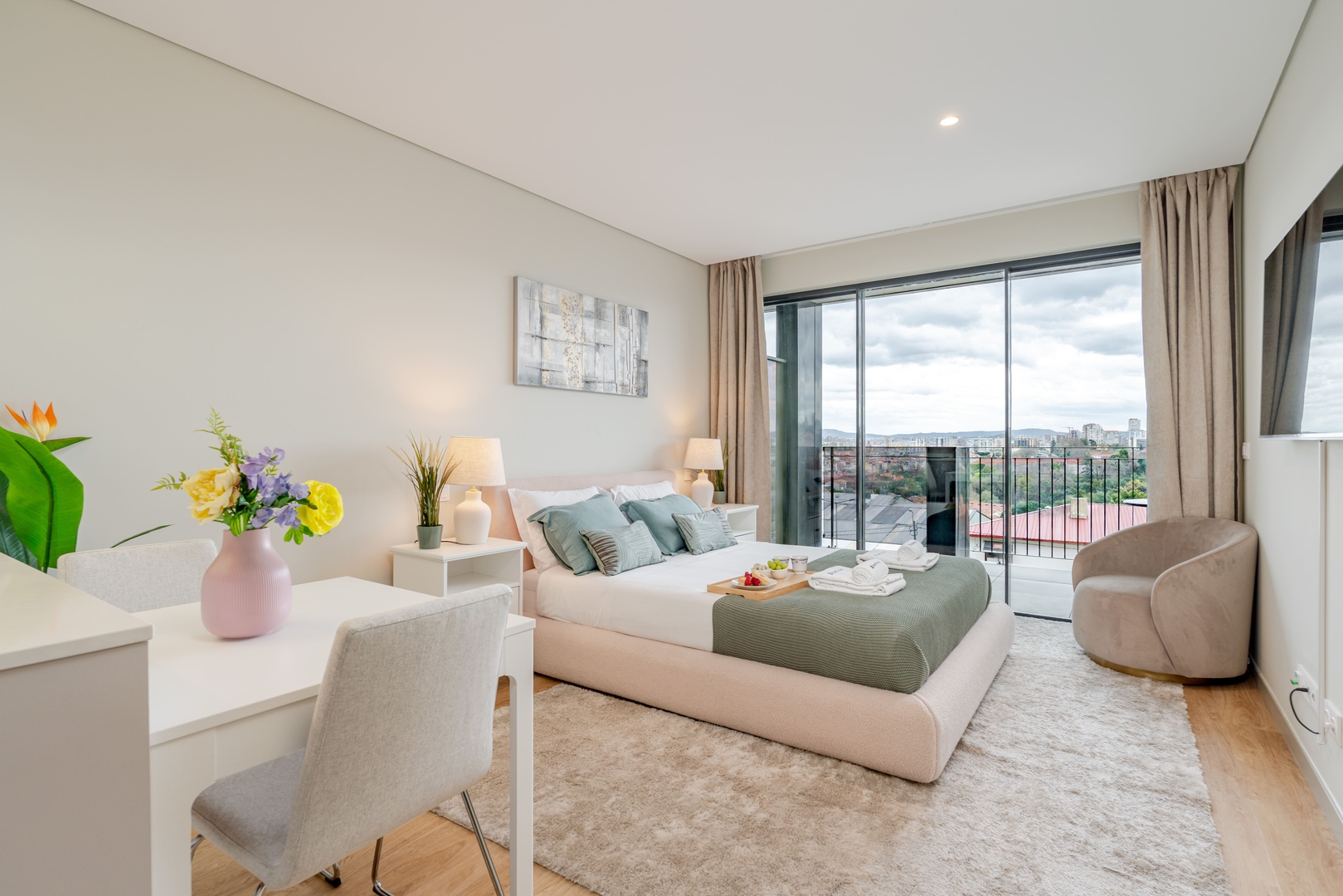 Rooftop Pool & Balconies in Gaia by HostWise 5 Host Wise Booking