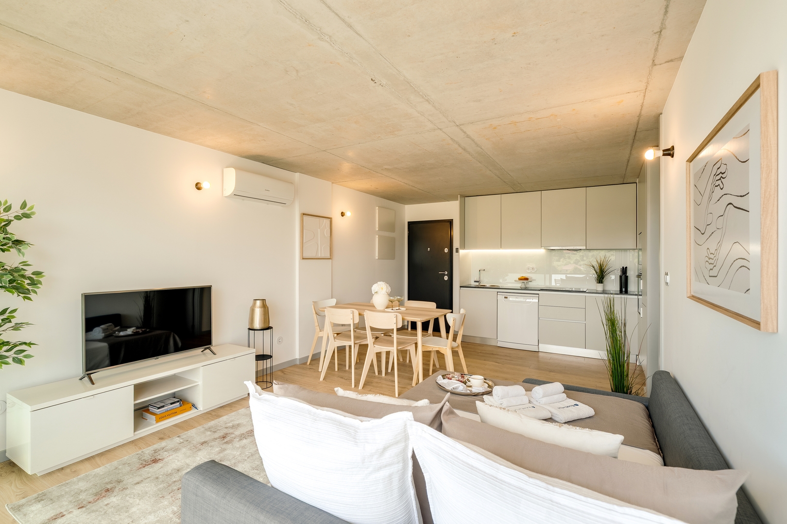 Balcony 2BRs with Pool & Parking by HostWise 31 Host Wise Booking