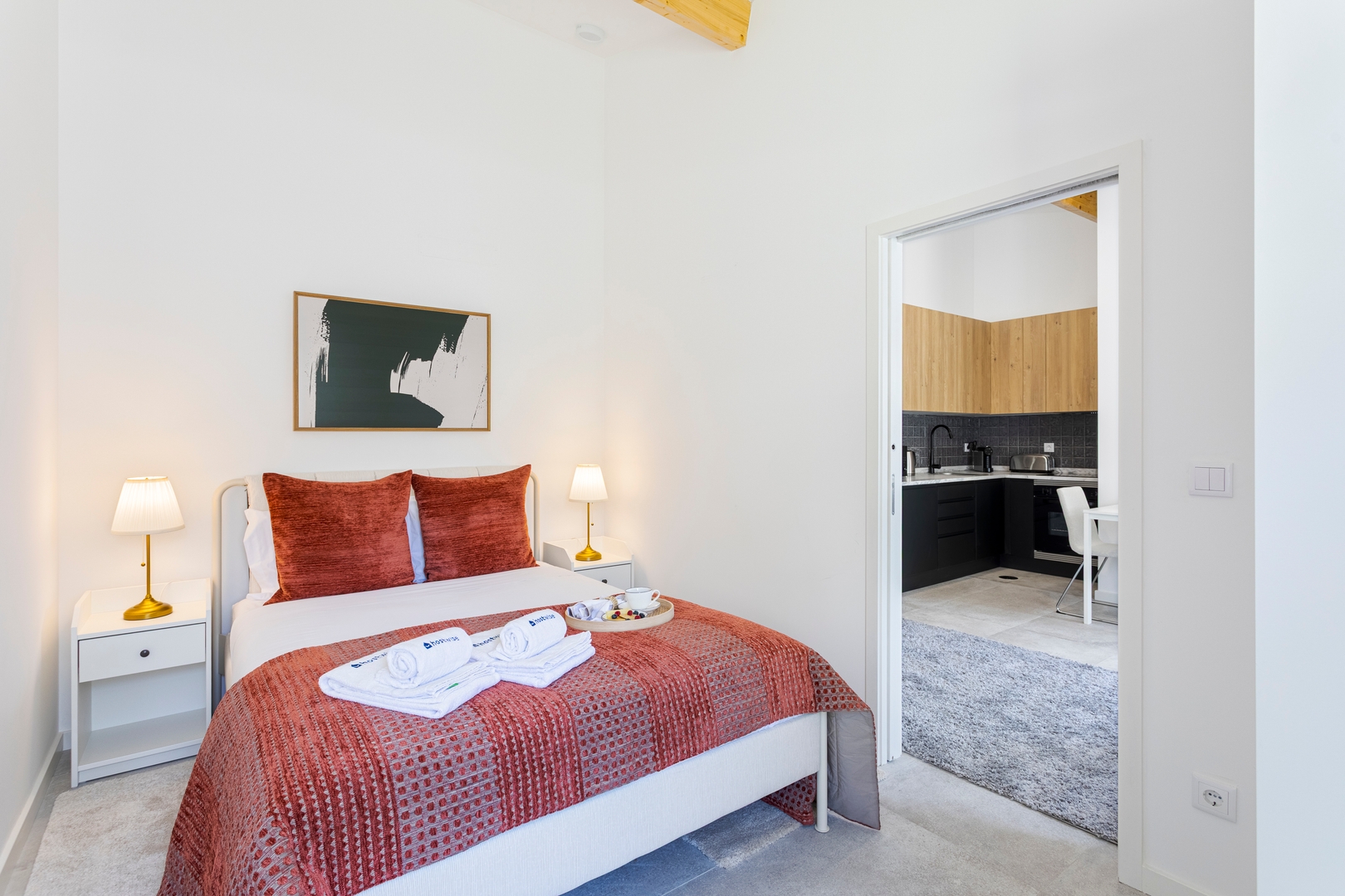 Bright Flat | Romantic Escape by HostWise 5 Host Wise Booking