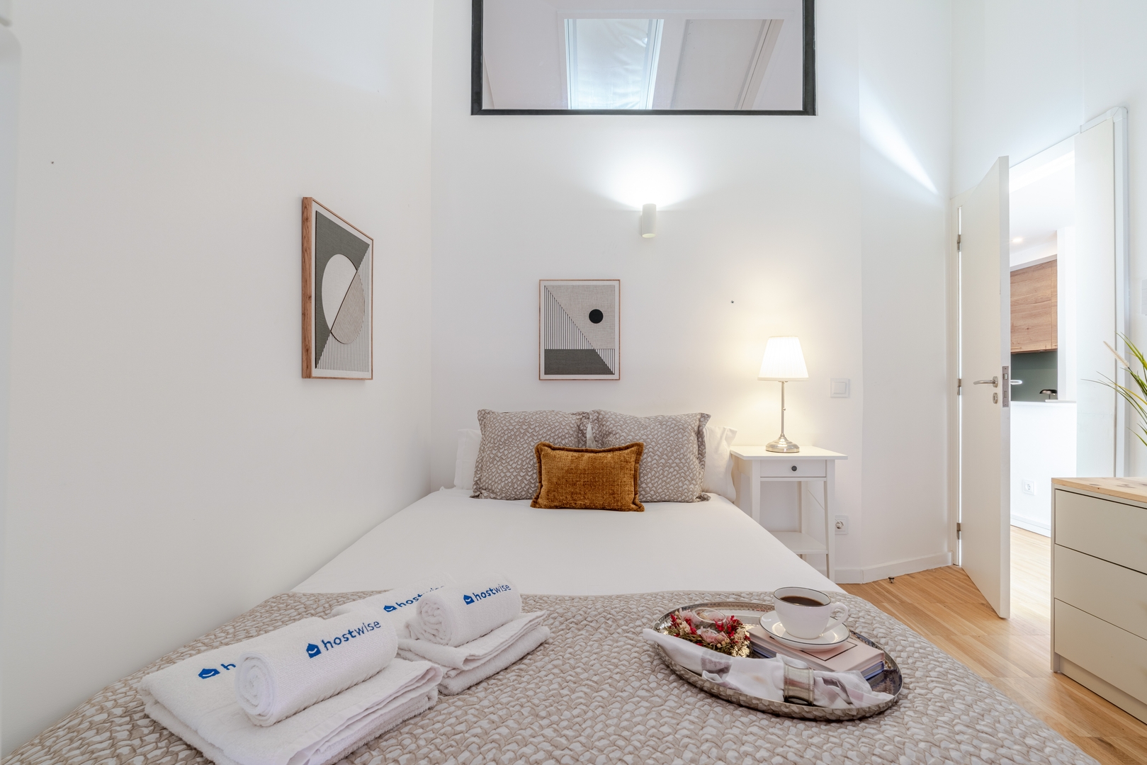 Stylish Open-Plan Flat with Swimming Pool by HostWise 18 Host Wise Booking