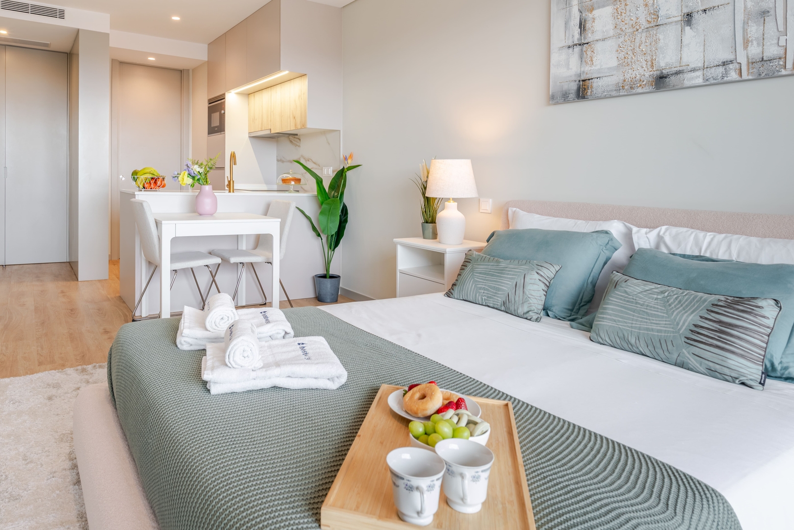 Rooftop Pool & Balconies in Gaia by HostWise 9 Host Wise Booking