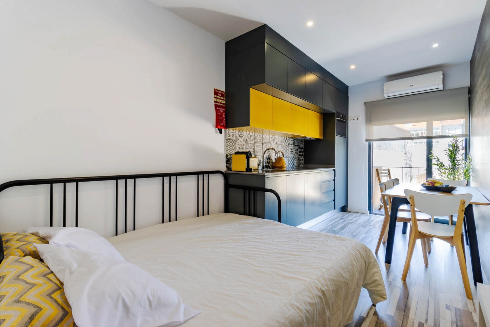 Modern & Stylish Flat w/ Balcony by HostWise 11 Host Wise Booking