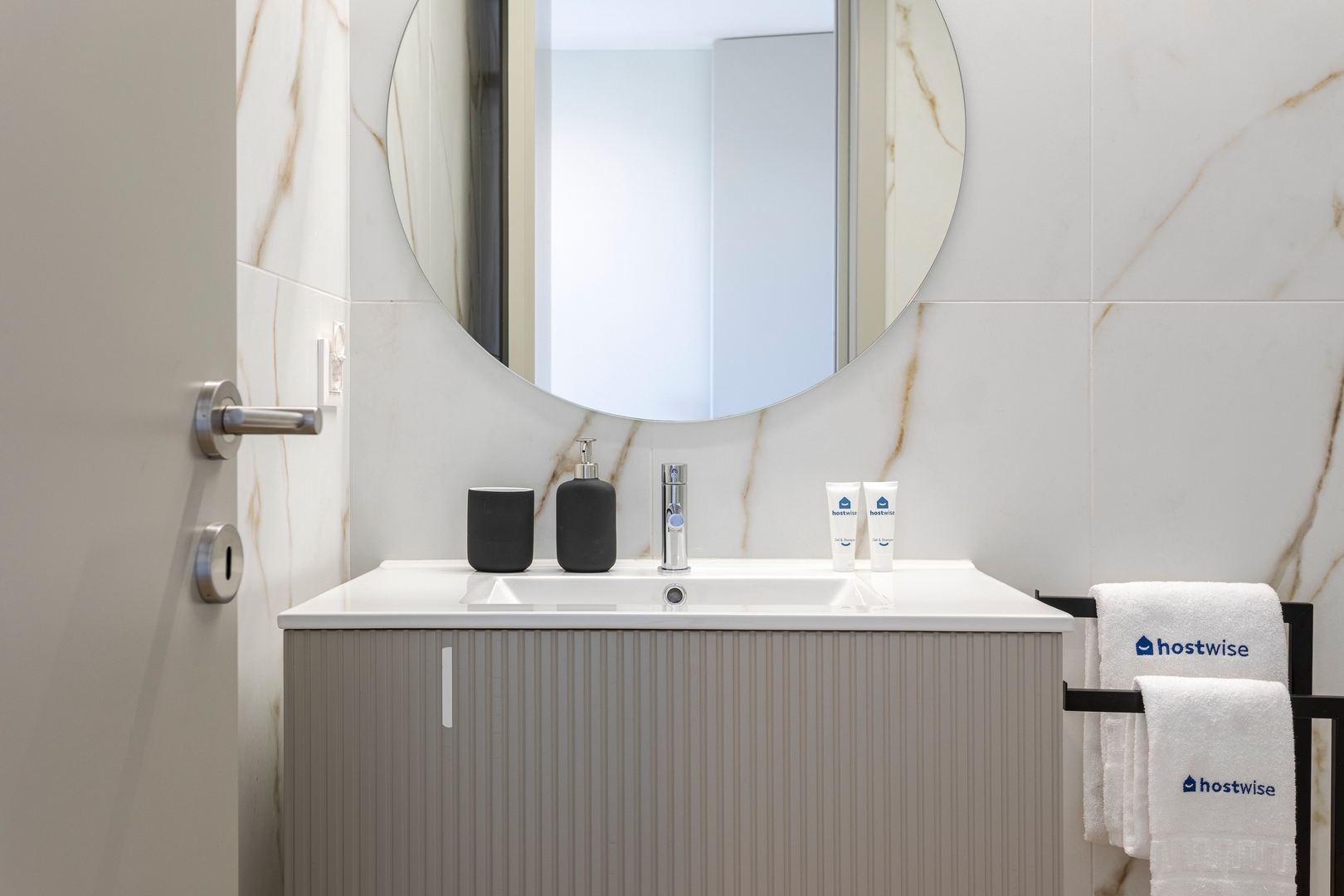 Rooftop Pool & Balconies in Gaia by HostWise 100 Host Wise Booking