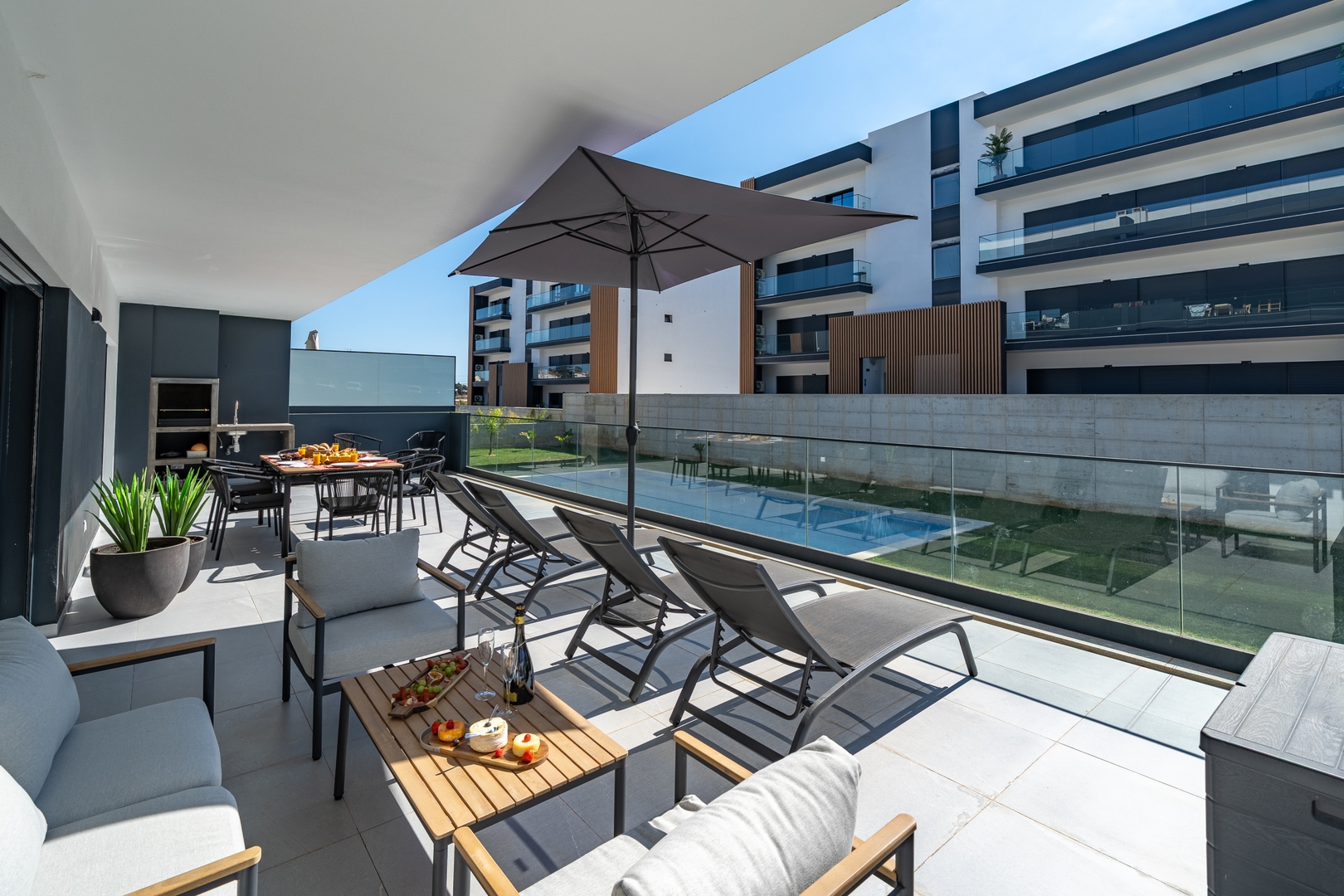 Elegant Retreat with Pool & Terrace by HostWise 26 Host Wise Booking