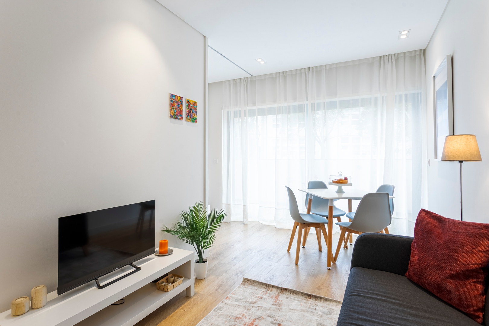 Studio w/ Terrace, Pool & Gym | Antas by Host Wise 16 Host Wise Booking