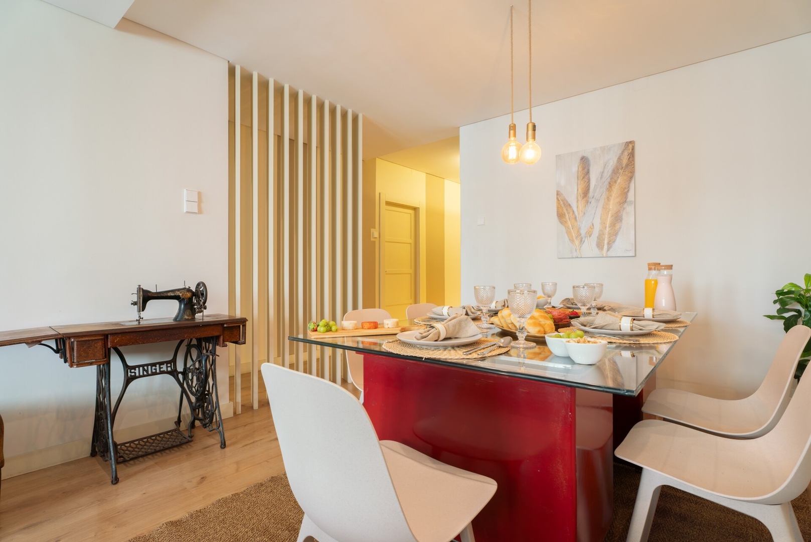 Colorful Bright Flats w/ Balcony by HostWise 7 Host Wise Booking