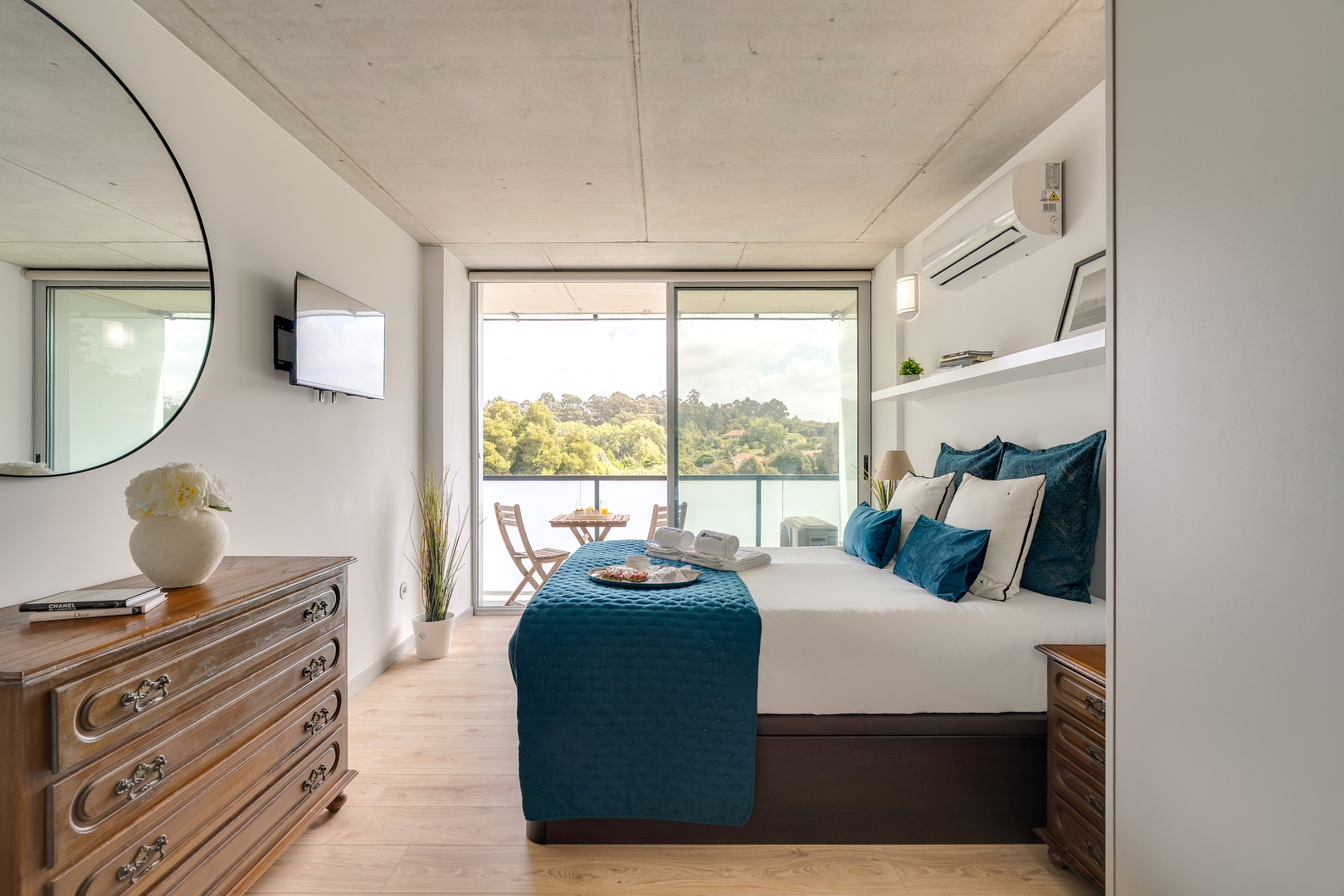 Balcony 2BRs with Pool & Parking by HostWise 58 Host Wise Booking