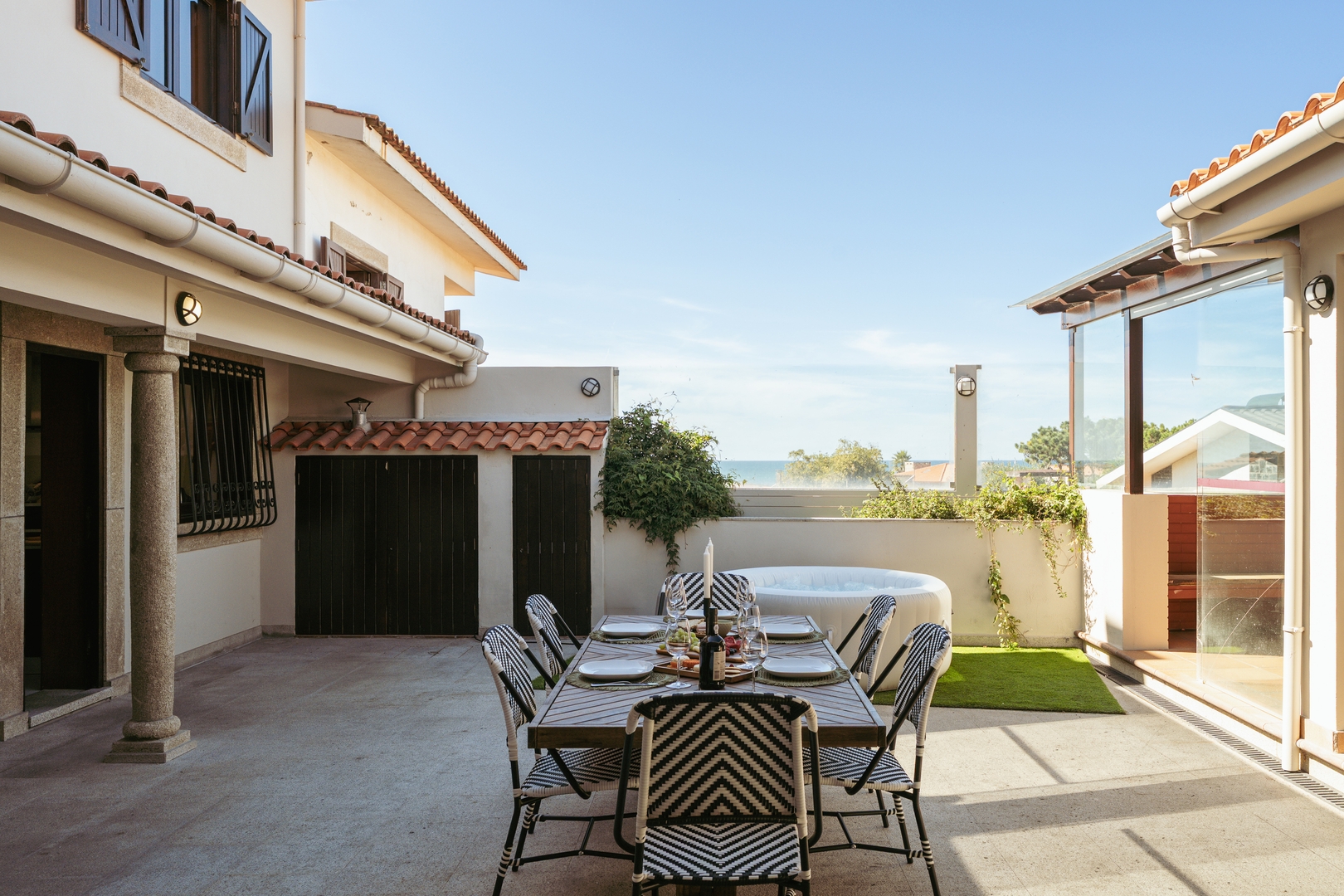 Beach Villa with Jacuzzi & Garage by HostWise 35 Host Wise Booking