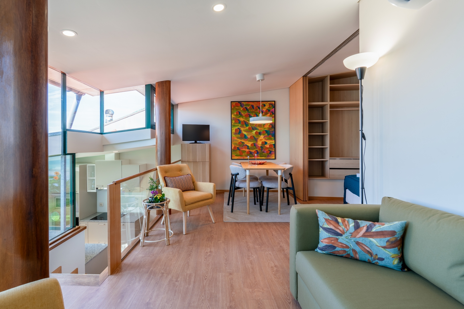 Artistic Studio with Terrace in Foz by HostWise 18 Host Wise Booking