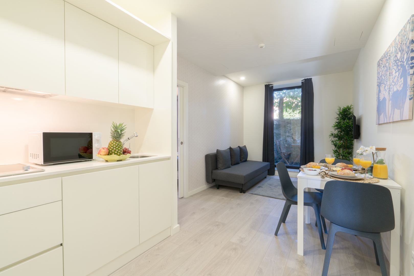 3 Cozy Flats with Private Patios by HostWise 28 Host Wise Booking