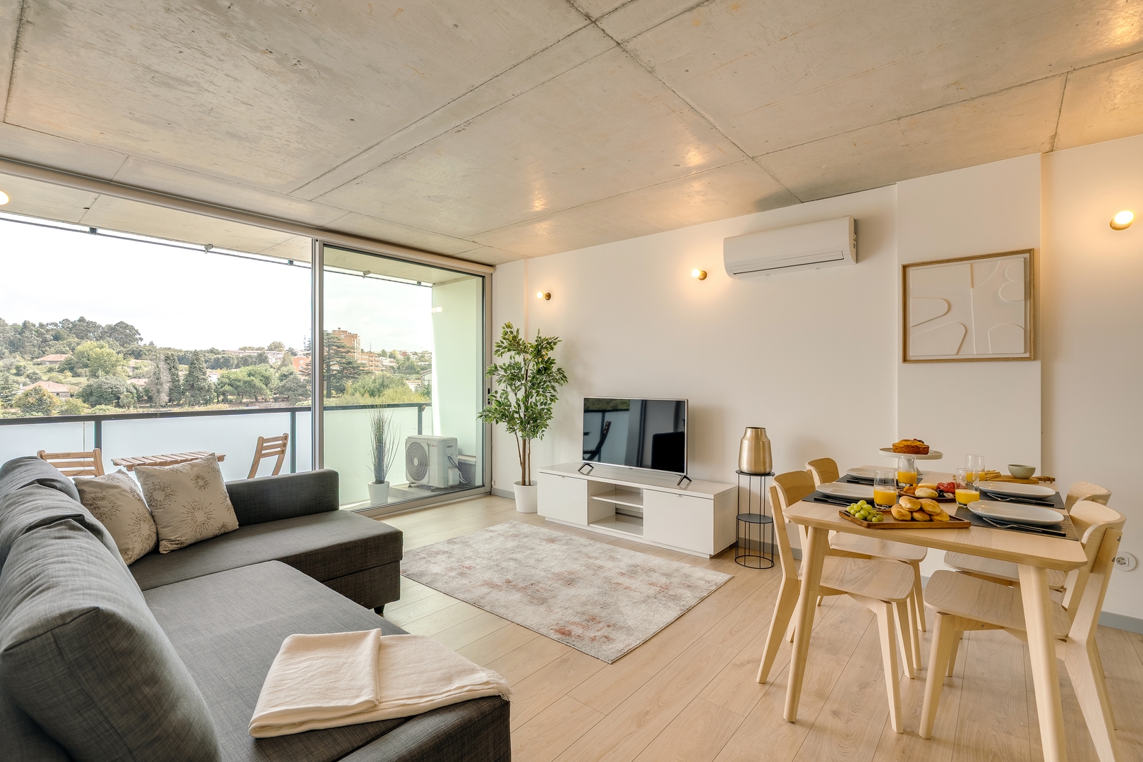 Balcony 2BRs with Pool & Parking by HostWise 24 Host Wise Booking