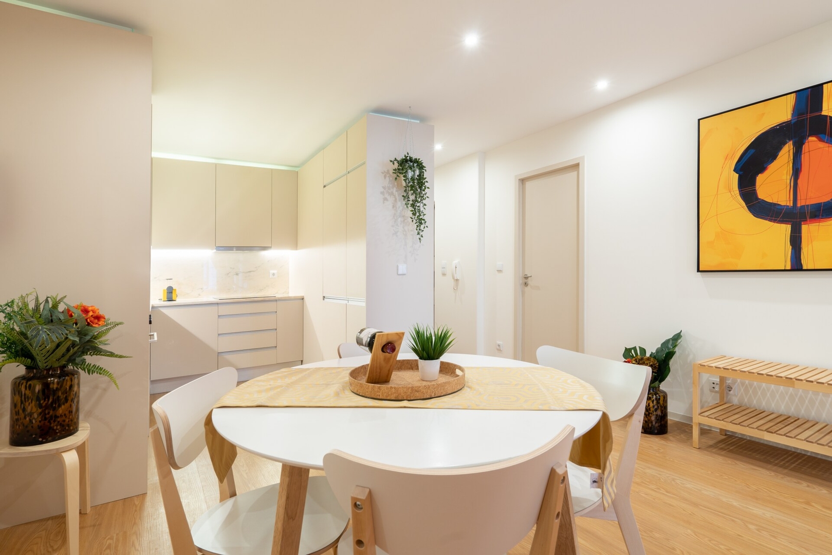 Colorful Bright Flats w/ Balcony by HostWise 44 Host Wise Booking