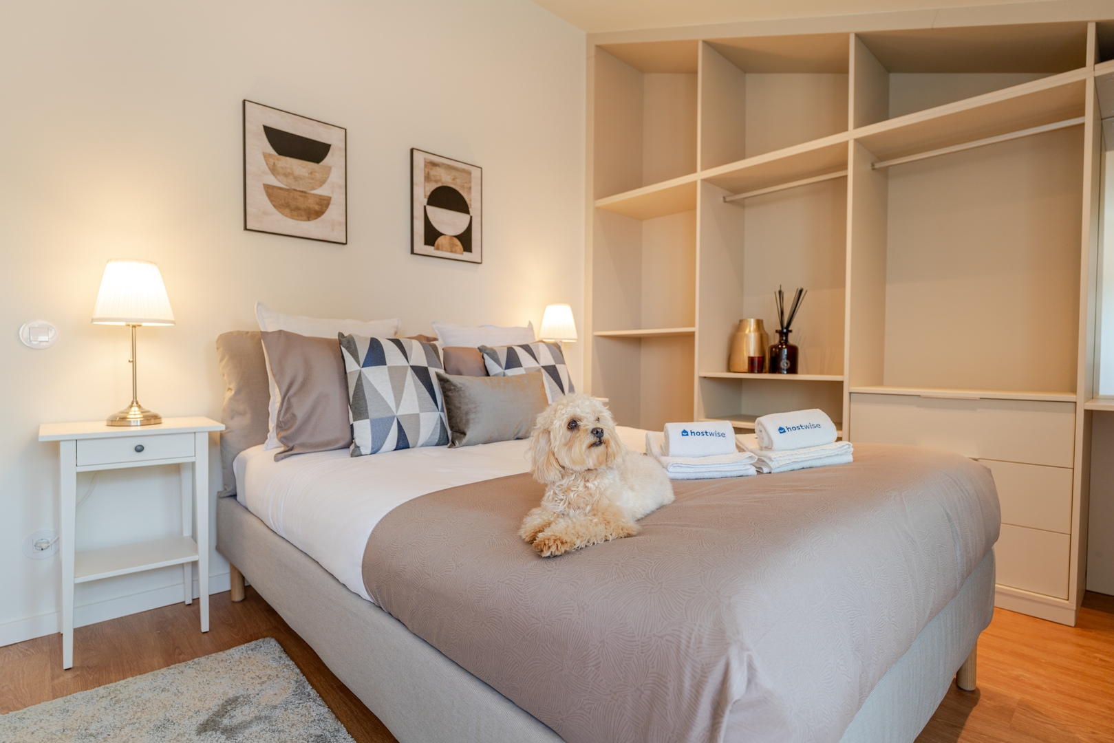 Modern Family Flats w/ Terrace by HostWise 60 Host Wise Booking