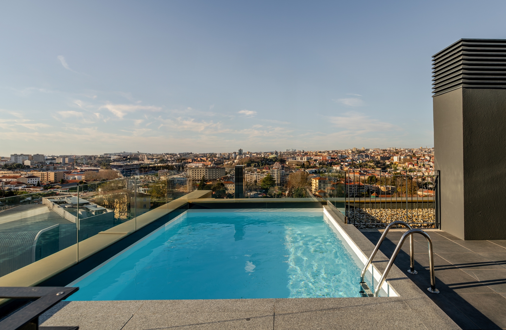 Rooftop Pool & Balconies in Gaia by HostWise 40 Host Wise Booking