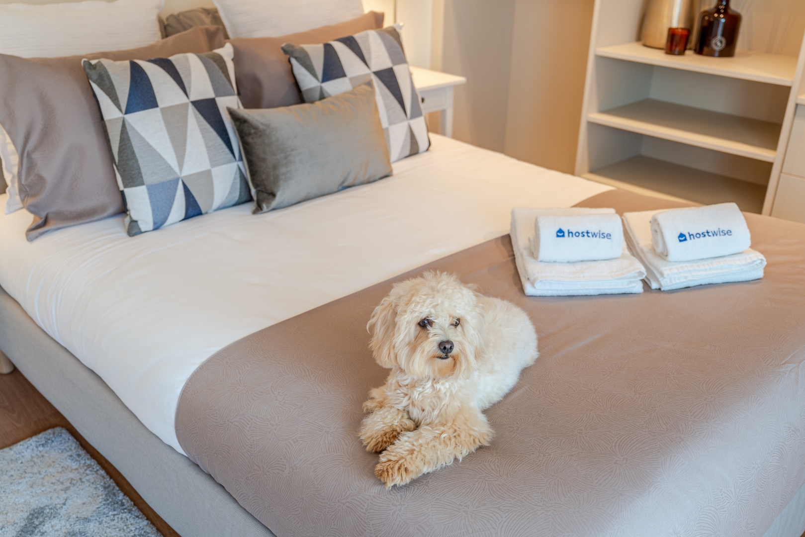 Stylish, Premium & Pet Friendly Flat by HostWise 20 Host Wise Booking