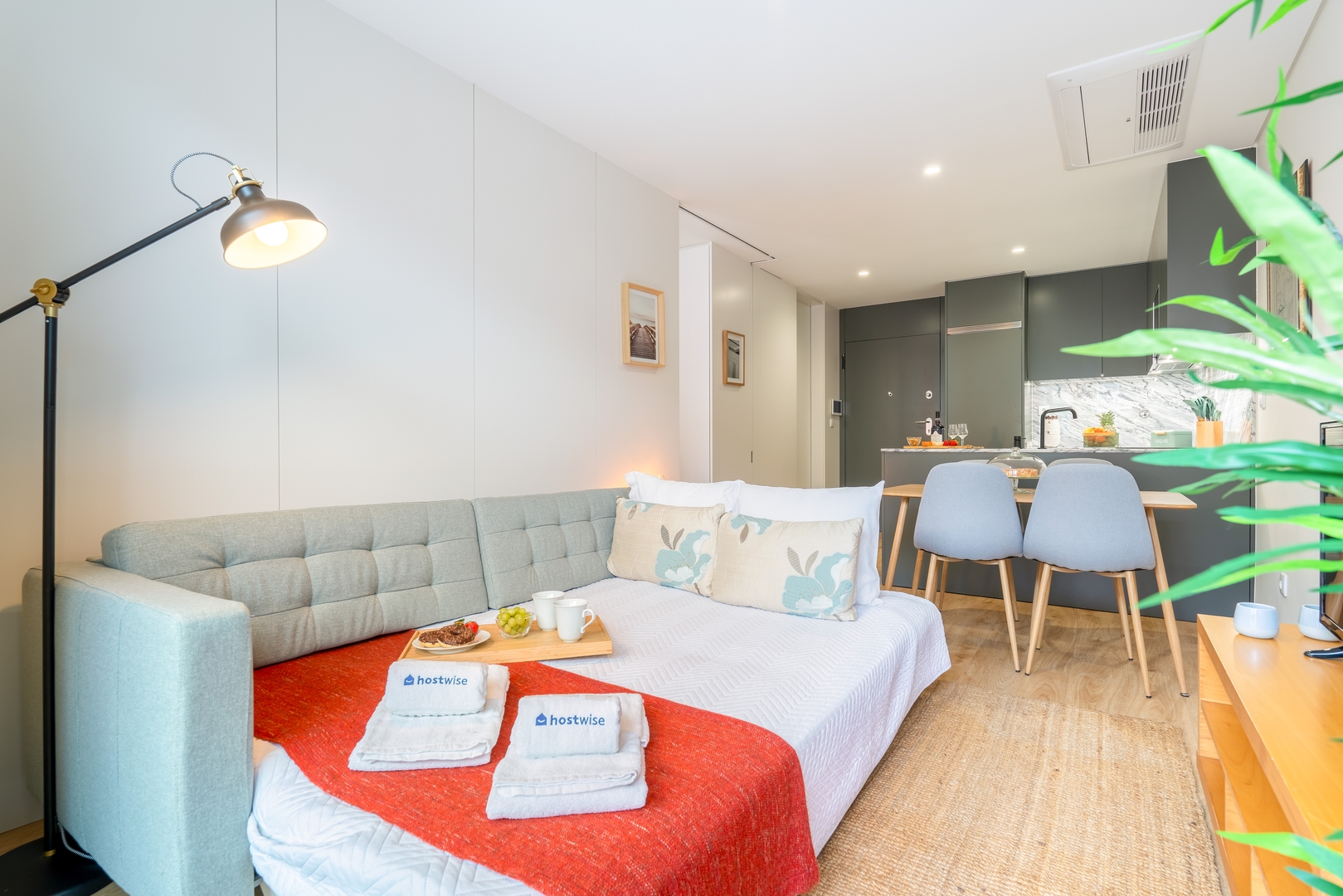 Stylish & Bright Flat with Balcony by HostWise 12 Host Wise Booking