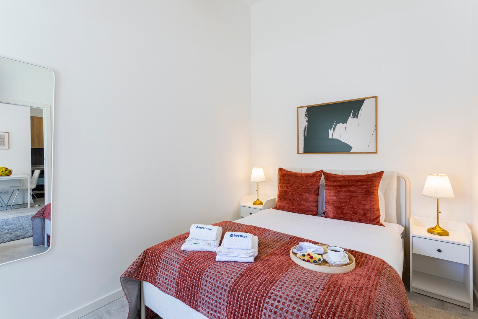 Bright Flat | Romantic Escape by HostWise Host Wise Booking