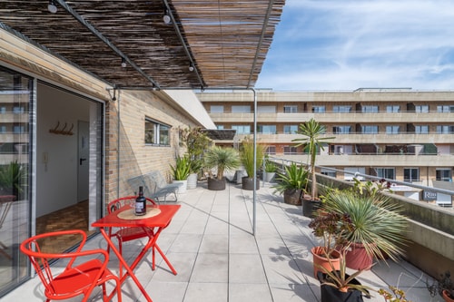 Stylish Flat w/ Terrace & Views by HostWise Host Wise Booking