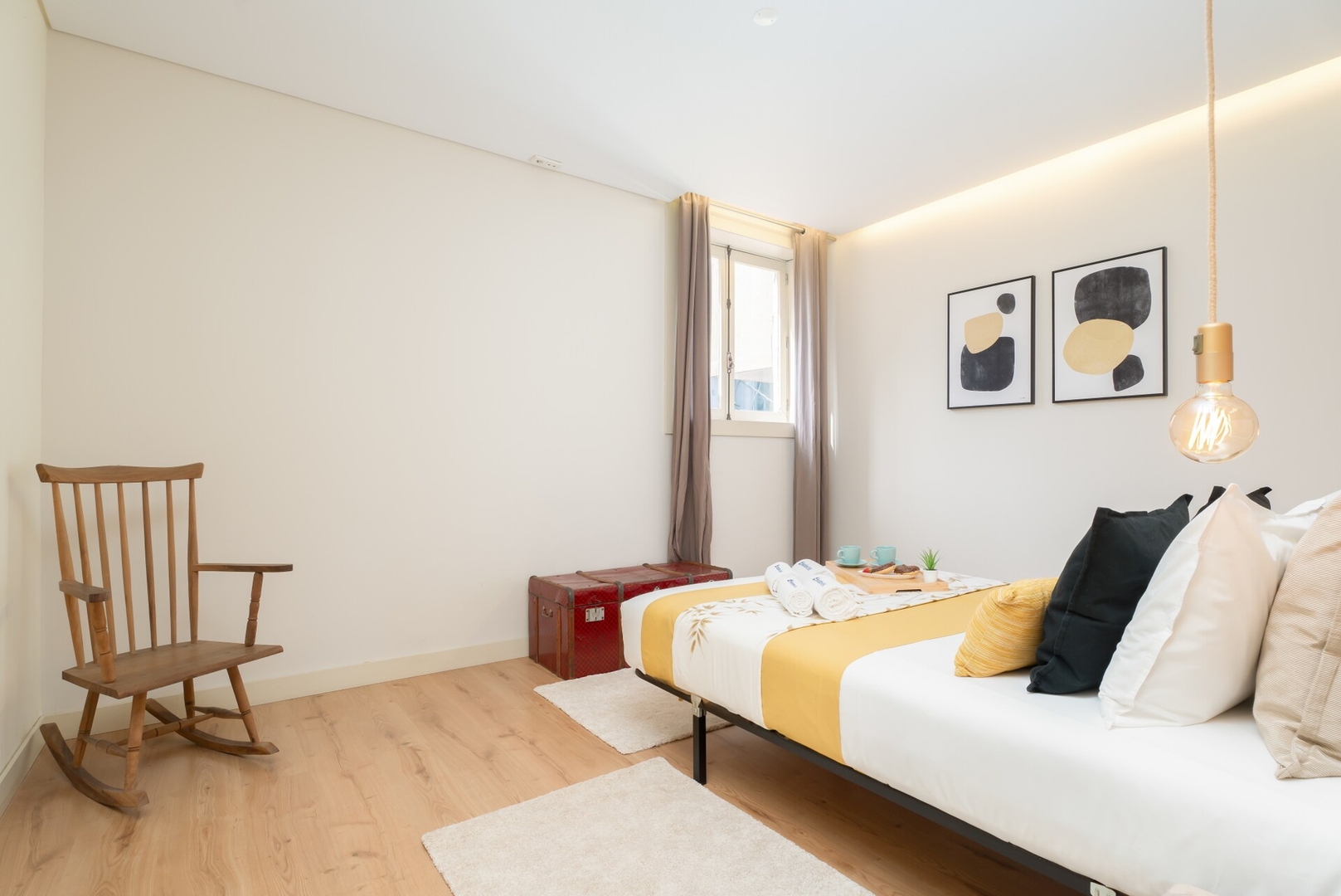 Colorful Bright Flats w/ Balcony by HostWise 16 Host Wise Booking