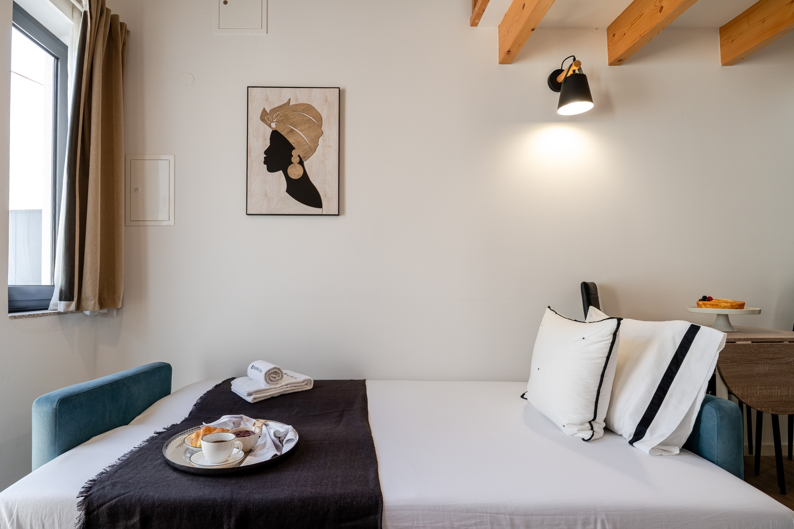 Courtyard T1 Apartments with BBQ by HostWise 161 Host Wise Booking