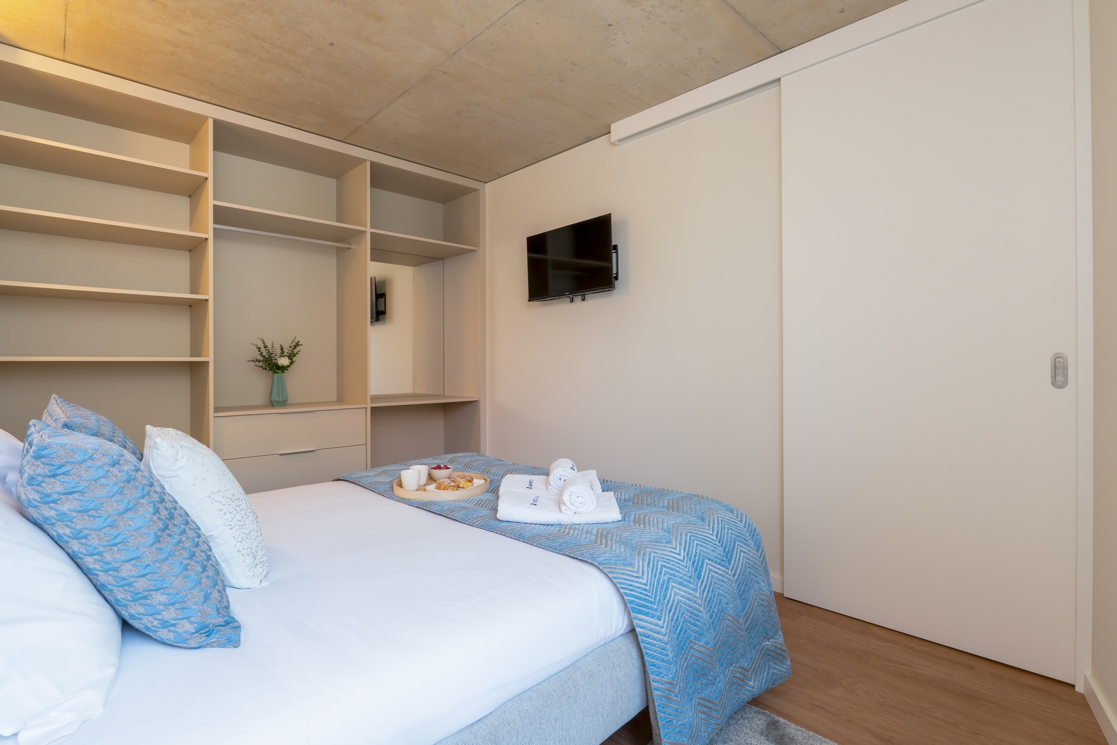 Modern Family Flats w/ Terrace by HostWise 8 Host Wise Booking